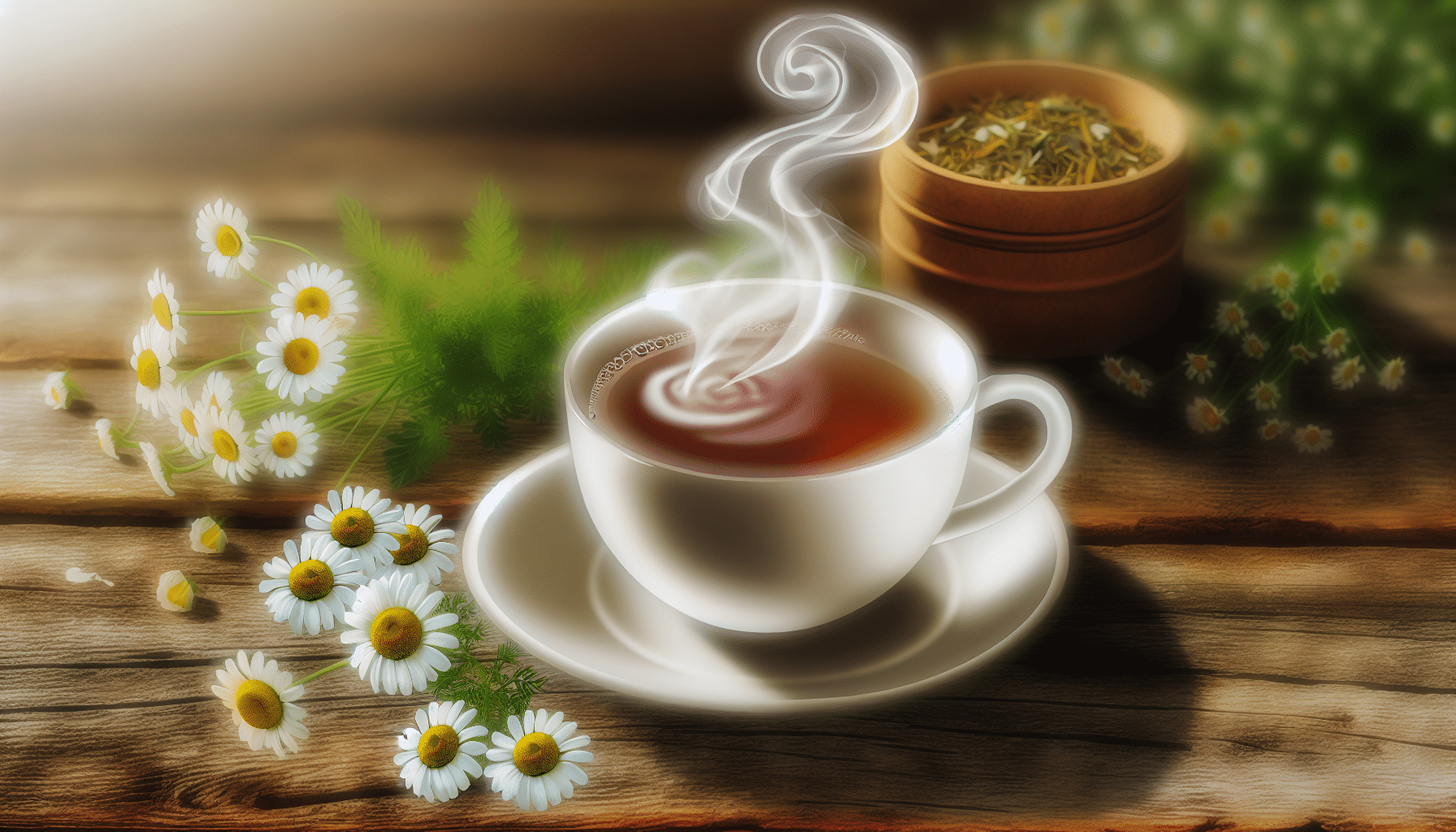 Beneficios del té de manzanilla para aliviar ansiedad, mejorar digestión y promover el sueño saludable