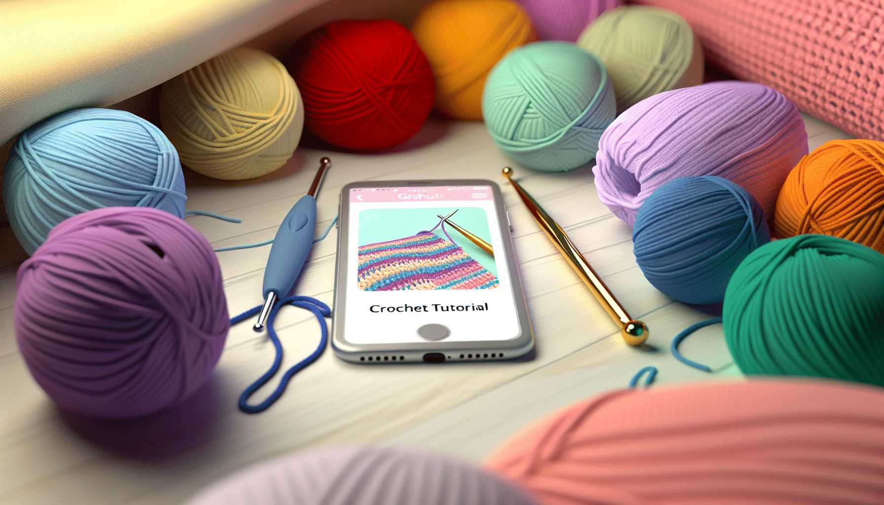 Aprende a Tejer Crochet de Forma Fácil con Tu Smartphone