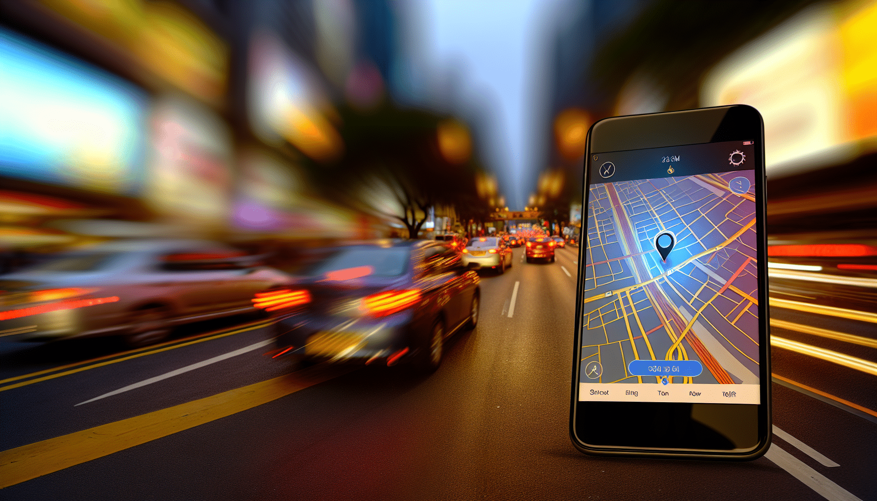 Consulta en Tiempo Real del Tráfico con Tu Celular